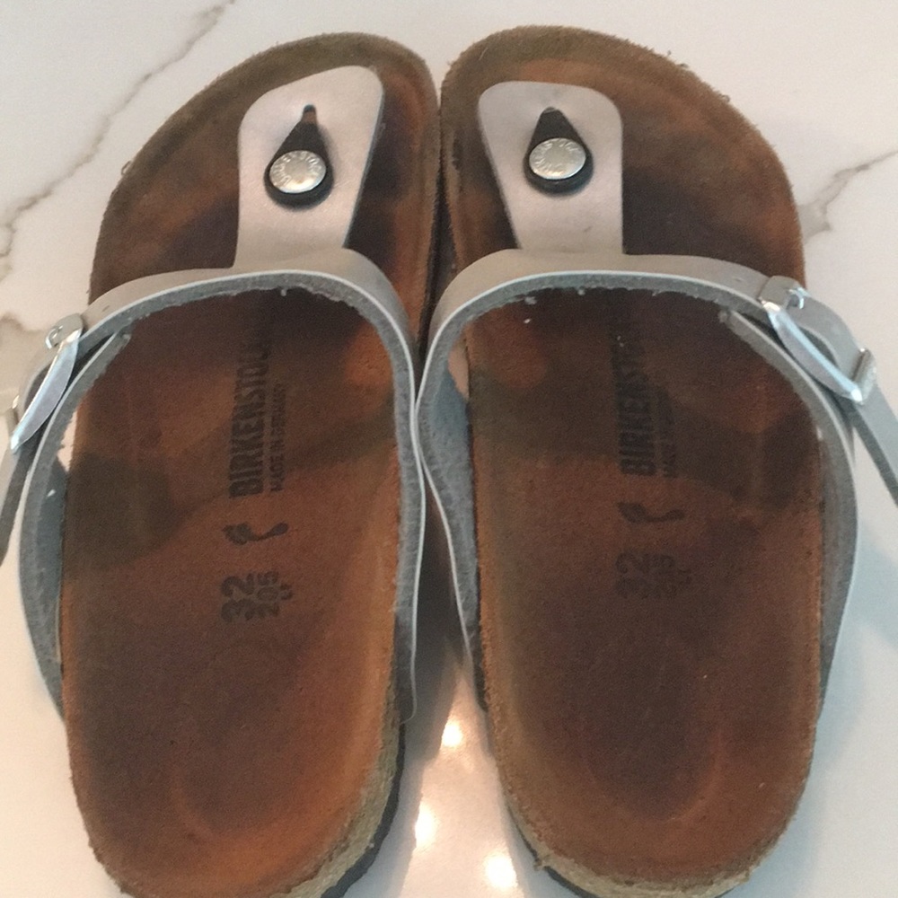 Silver Birkenstock